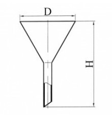 Лабораторная воронка В-25-38 мм