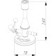 Горелка Bochem Бунзена с откидным клапаном, пропан